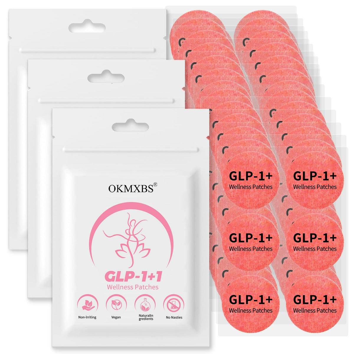 OKMXBS Patch Extrait de Gingembre – soutien naturel au quotidien.