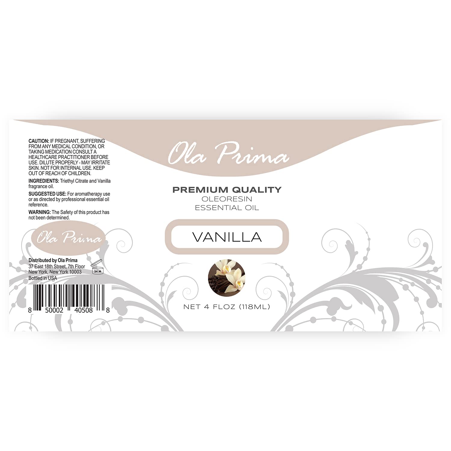 Diffusion Ola Prima vanille pour une ambiance chaleureuse à la maison.