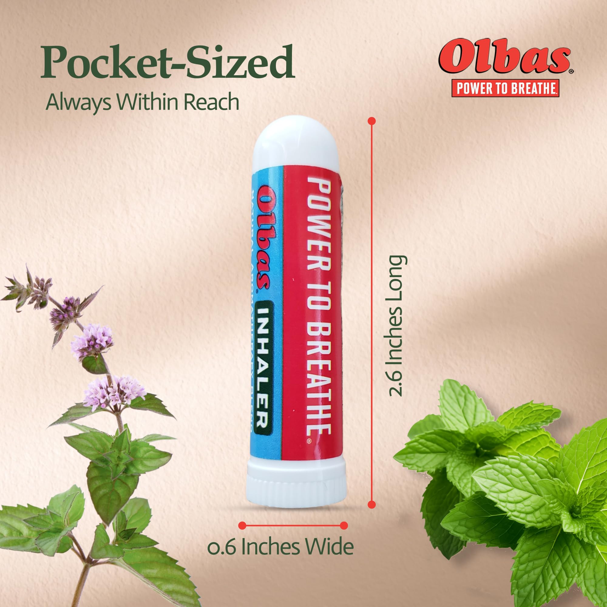 Olbas inhalateur aromathérapie lot de 6, pratique partout.