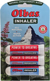 Olbas inhalateur aromathérapie menthe-eucalyptus pour respiration plus claire.