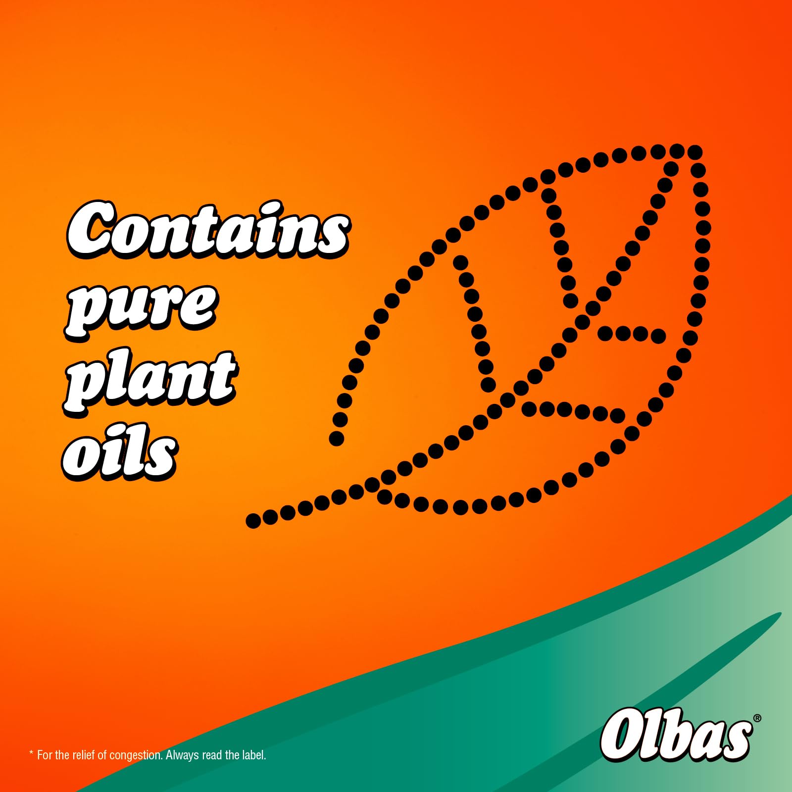 Utilisation Olbas sur le nez, inhalation précise et rafraîchissante.