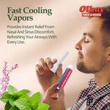 Olbas inhalateur usage rapide en déplacement.