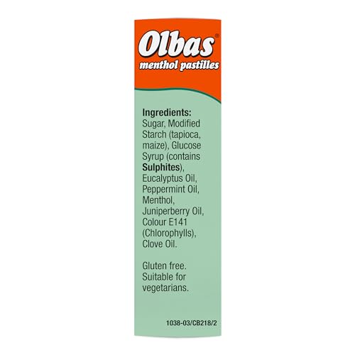 Poche ou sac, Olbas Menthol Pastilles toujours à portée de main.