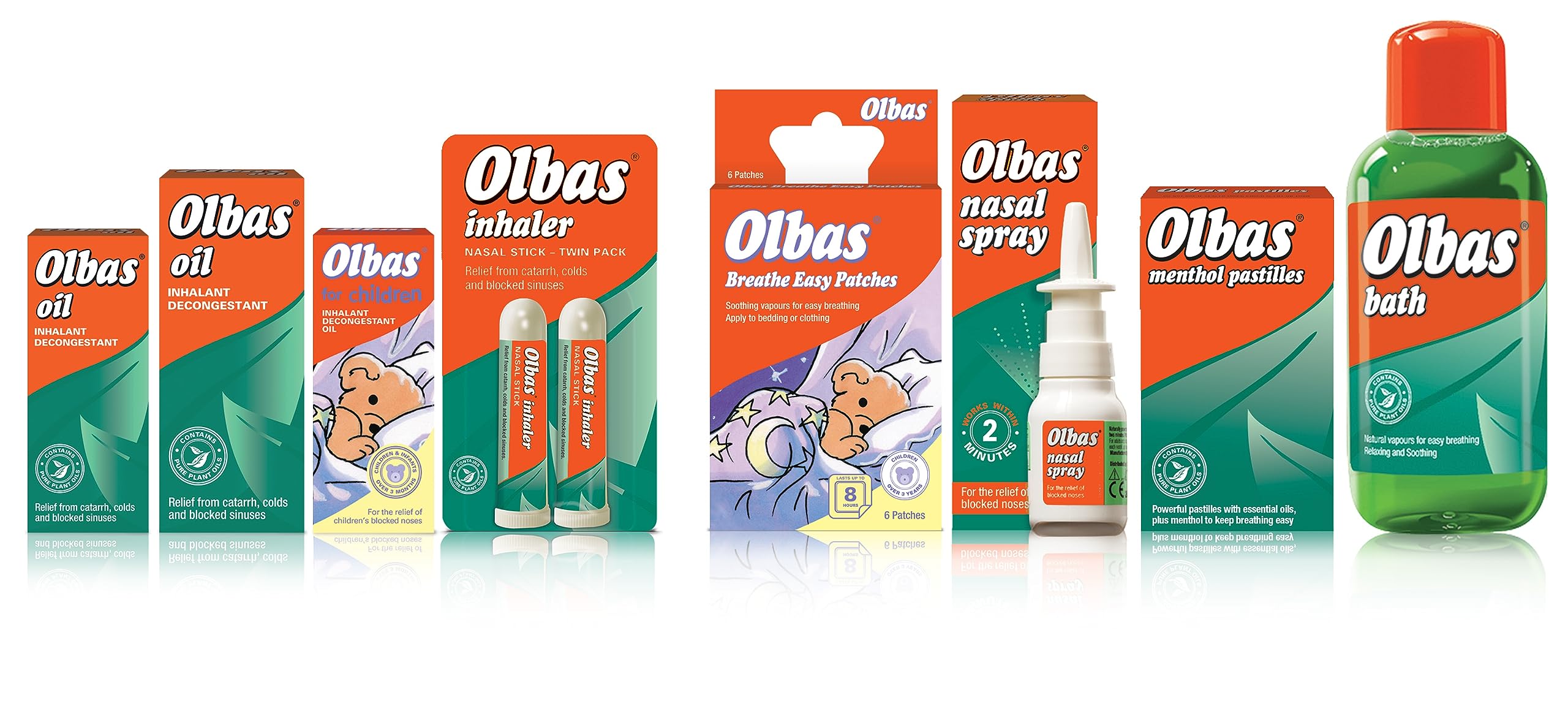 Pastilles Olbas Menthol dans la paume, sensation fraîche et agréable.