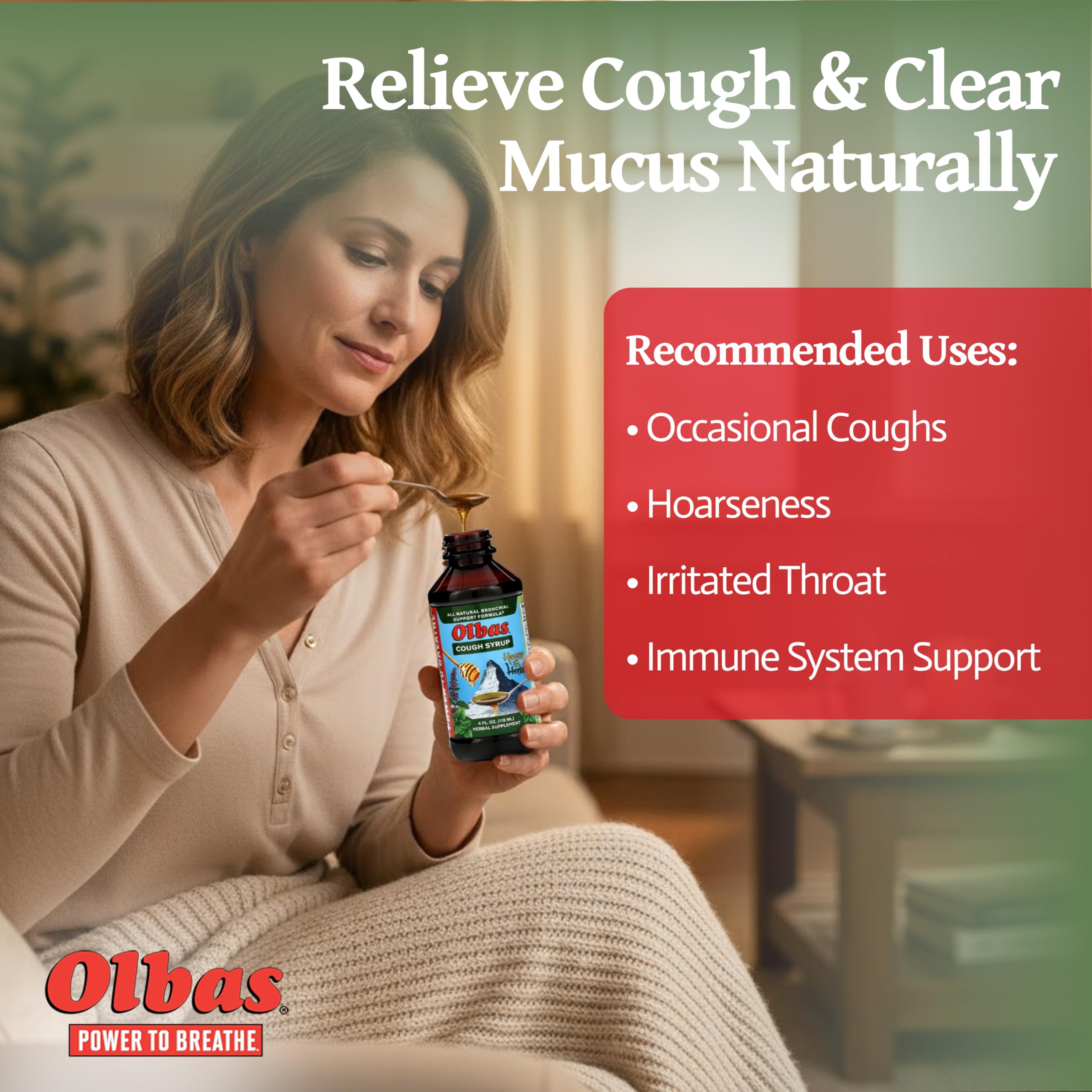 Olbas Sirop Toux arôme herbes respi: formulation naturelle pour les voies aériennes