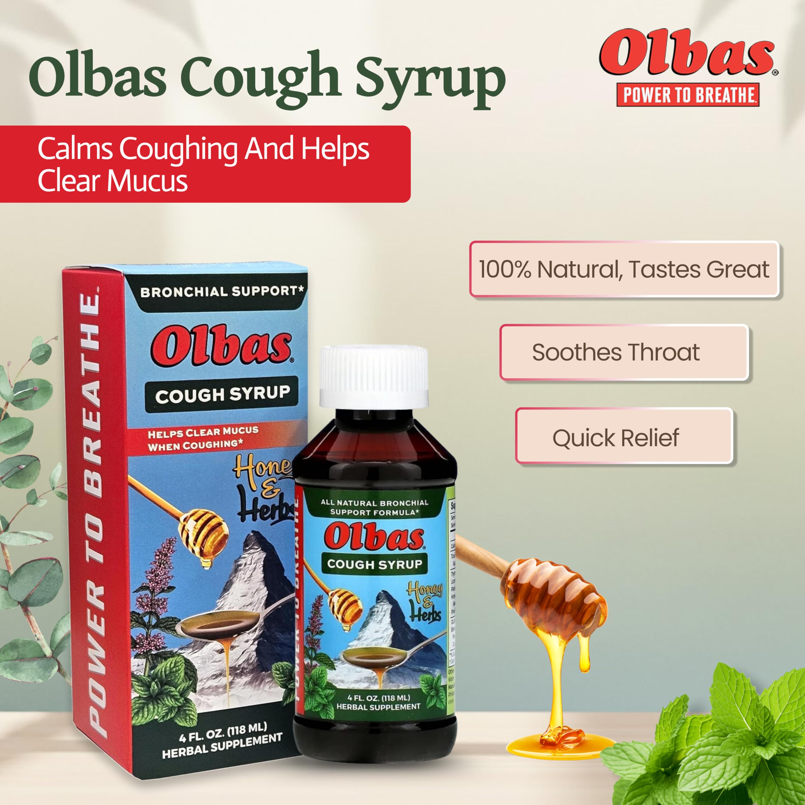 Olbas Sirop Toux utilisation adultes-enfants: adapté à tous les âges