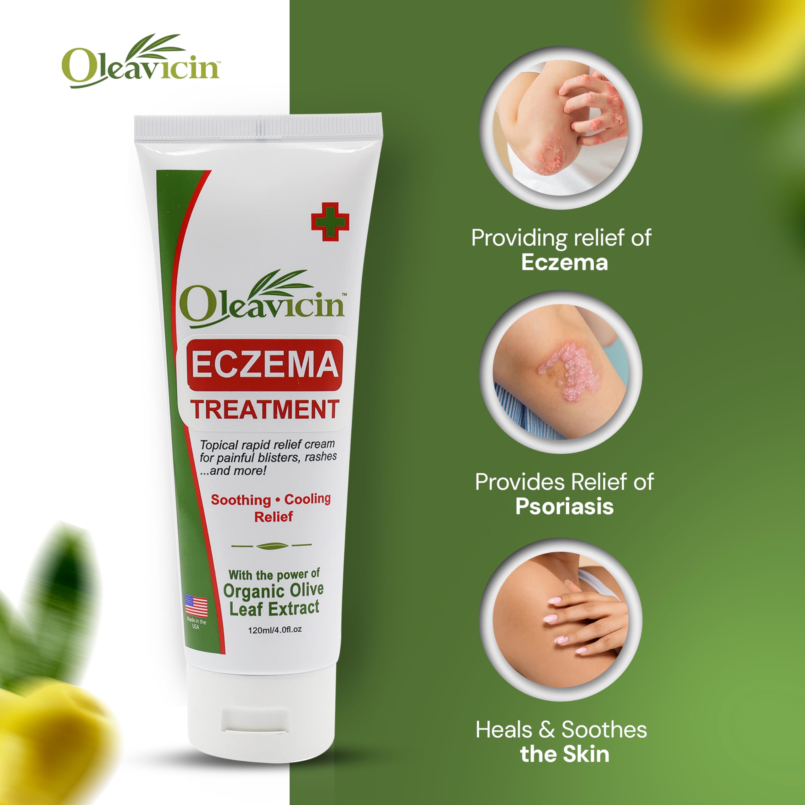 Soin Oleavicin utilisable par enfants et adultes pour le quotidien.