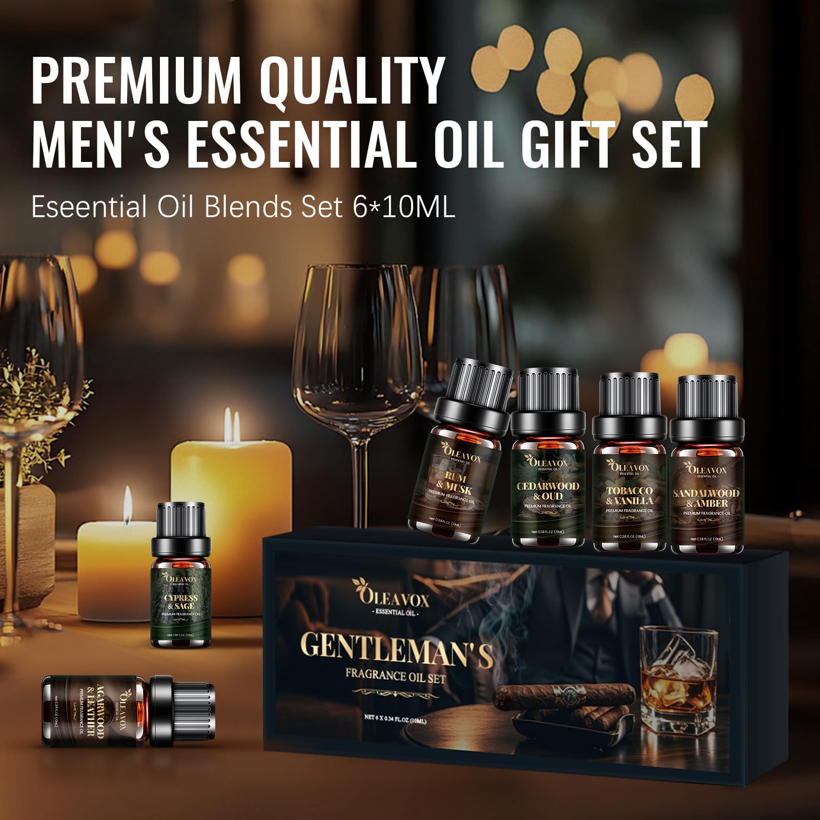 Coffret cadeau OleaVox, élégant et prêt à offrir.