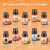 OleaVox diffuseur huile pâtisserie, parfum durable pour pièces à vivre.