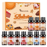 OleaVox ensemble huiles pâtisserie pour diffuseurs, aromatique et chaleureux.