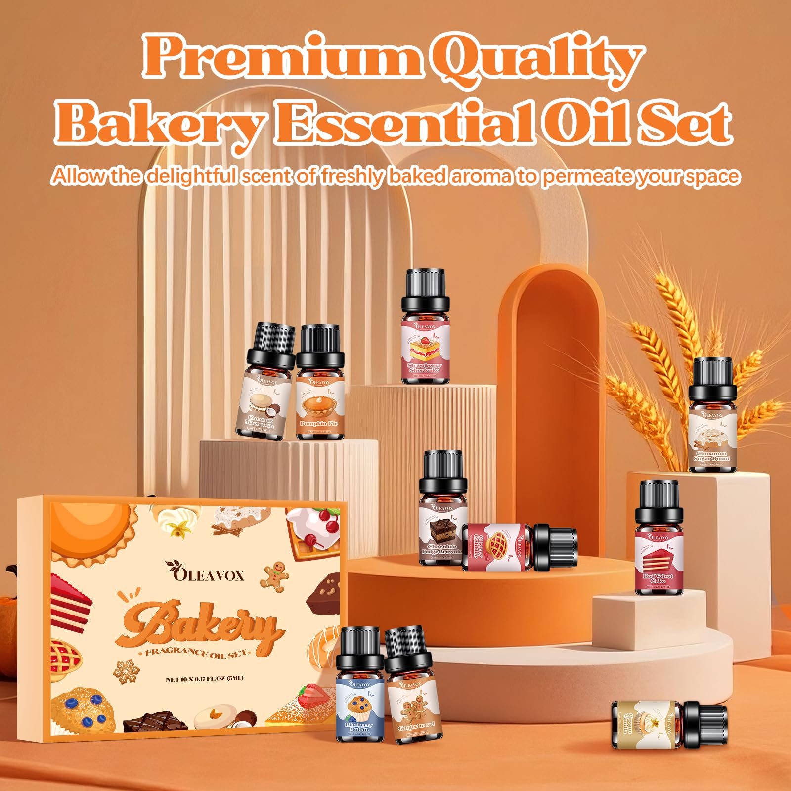 OleaVox savon arômes, fragrances gourmandes pour fabrication maison.