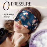 Étui de voyage élégant pour le masque OLESILK, idéal en déplacement.