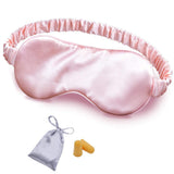 OLESILK masque-sommeil en soie 19 mommes double couche pour douceur nocturne.