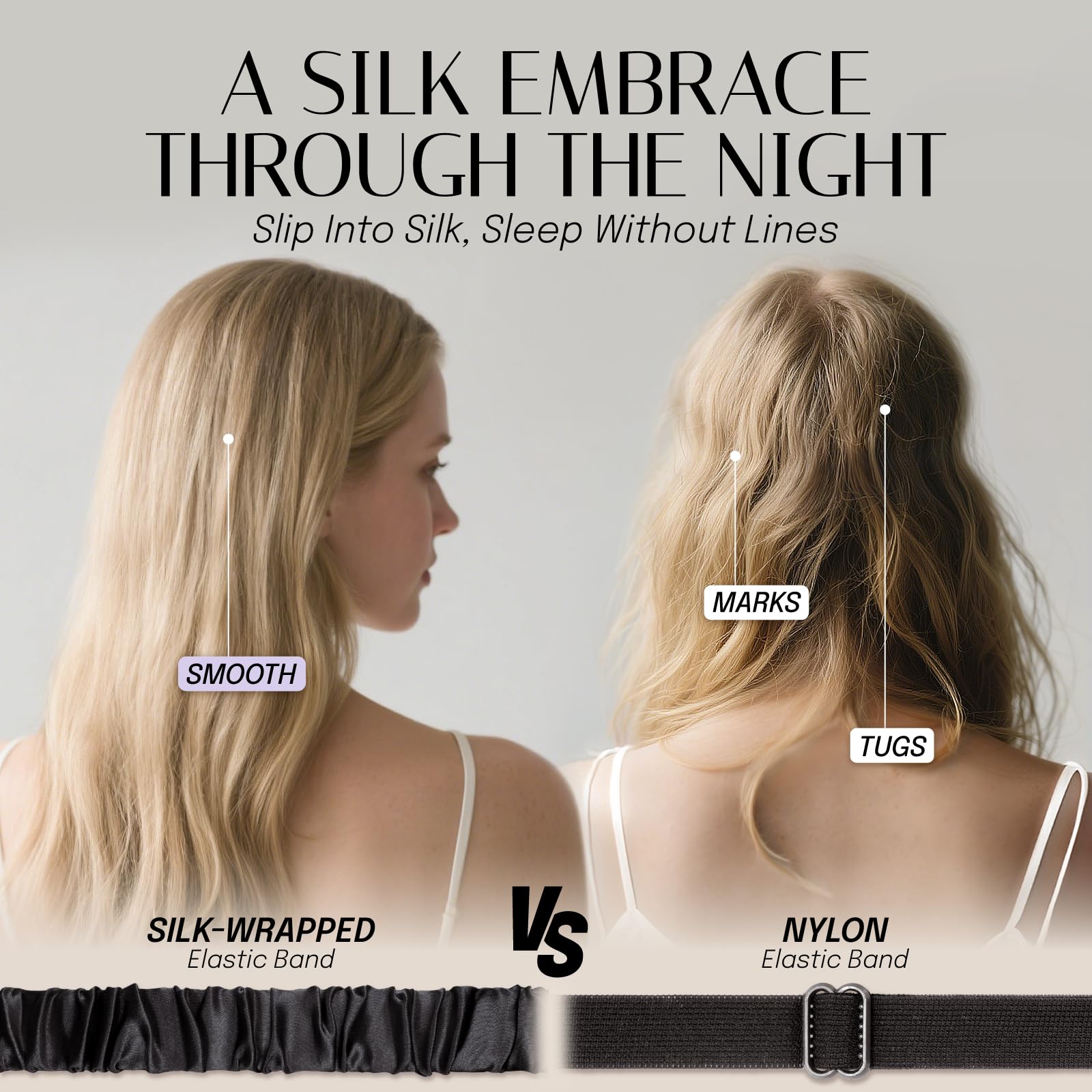 La sangle flexible d'OLESILK s'adapte à toutes les morphologies