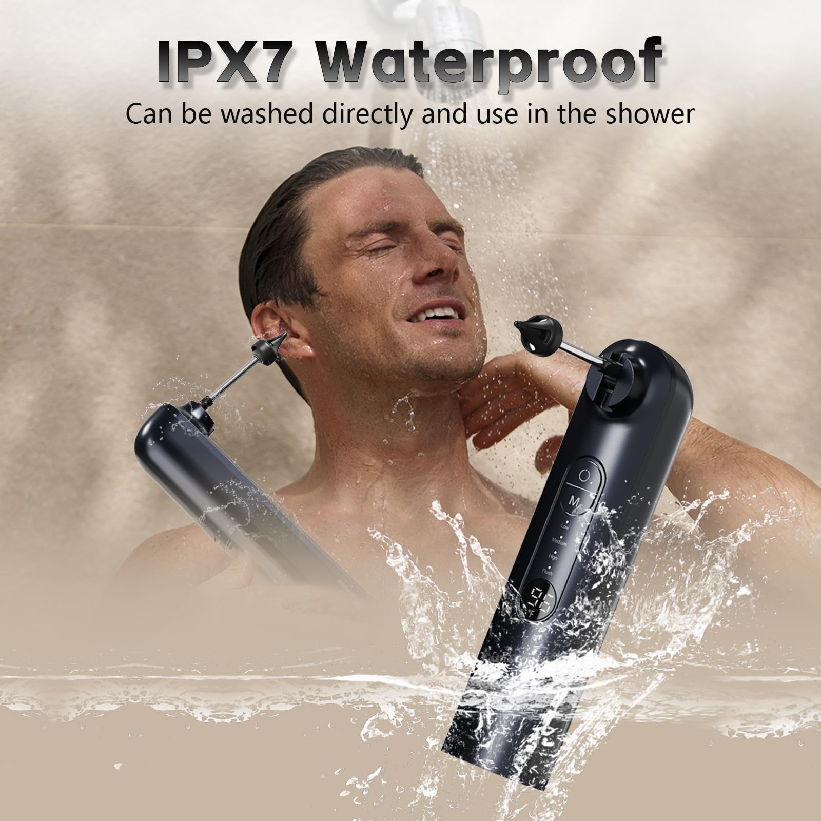 Oleswer étanche IPX7 — nettoyage sous la douche sans souci.