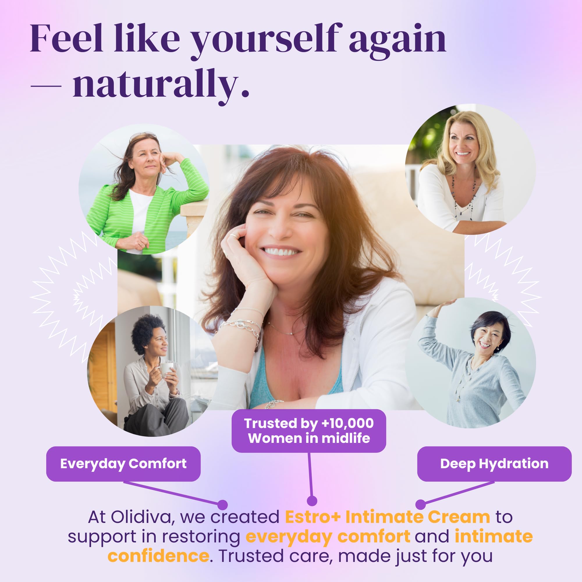Olidiva Crème Estriol – confort intime au quotidien.