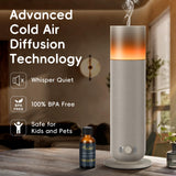OliveTech diffuseur lumière ambiante apporte atmosphère calme et cosy