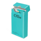 Ollie Enzy Sensitive – avant-après: sourire plus blanc sans sensibilité.
