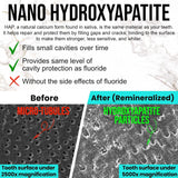 Ollie Clean Mint Nano Hydroxyapatite, ingrédients naturels, sans sulfates ni colorants artificiels