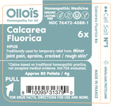 Calcarea Fluorica OLLOÏS en granules, facile à prendre dans votre quotidien.