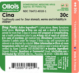 OLLOÏS Cina – bouteille de pellets, format pratique pour le quotidien.