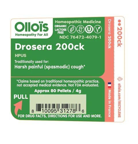 OLLOÏS Drosera 200ck — emballage et plaquette, présentation pratique pour usage quotidien.
