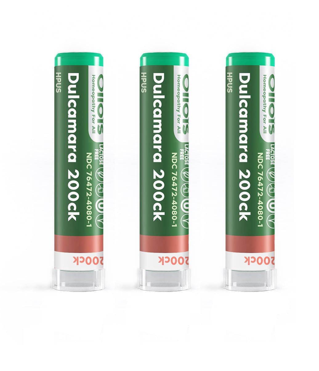 OLLOÏS Dulcamara 200ck — emballage pratique en pack de 3 pour maison et voyage.