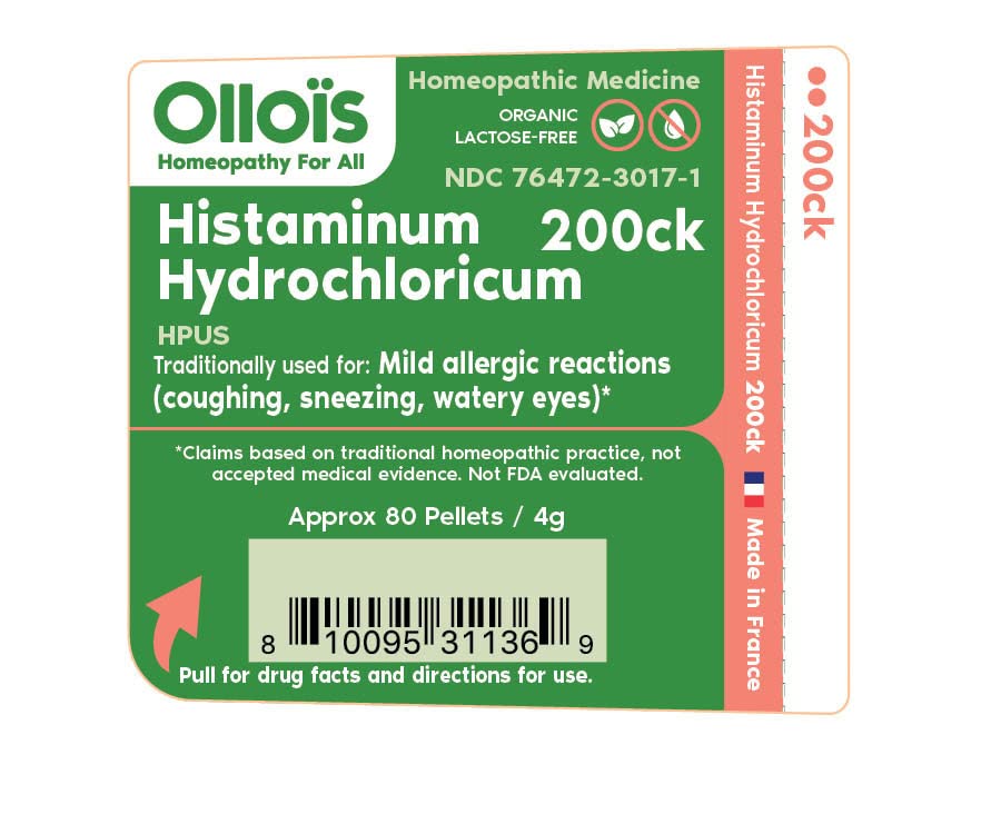 OLLOÏS Histaminum Hydrochloricum 200ck granules dissous sous la langue.