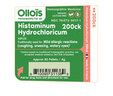 OLLOÏS Histaminum Hydrochloricum 200ck granules dissous sous la langue.
