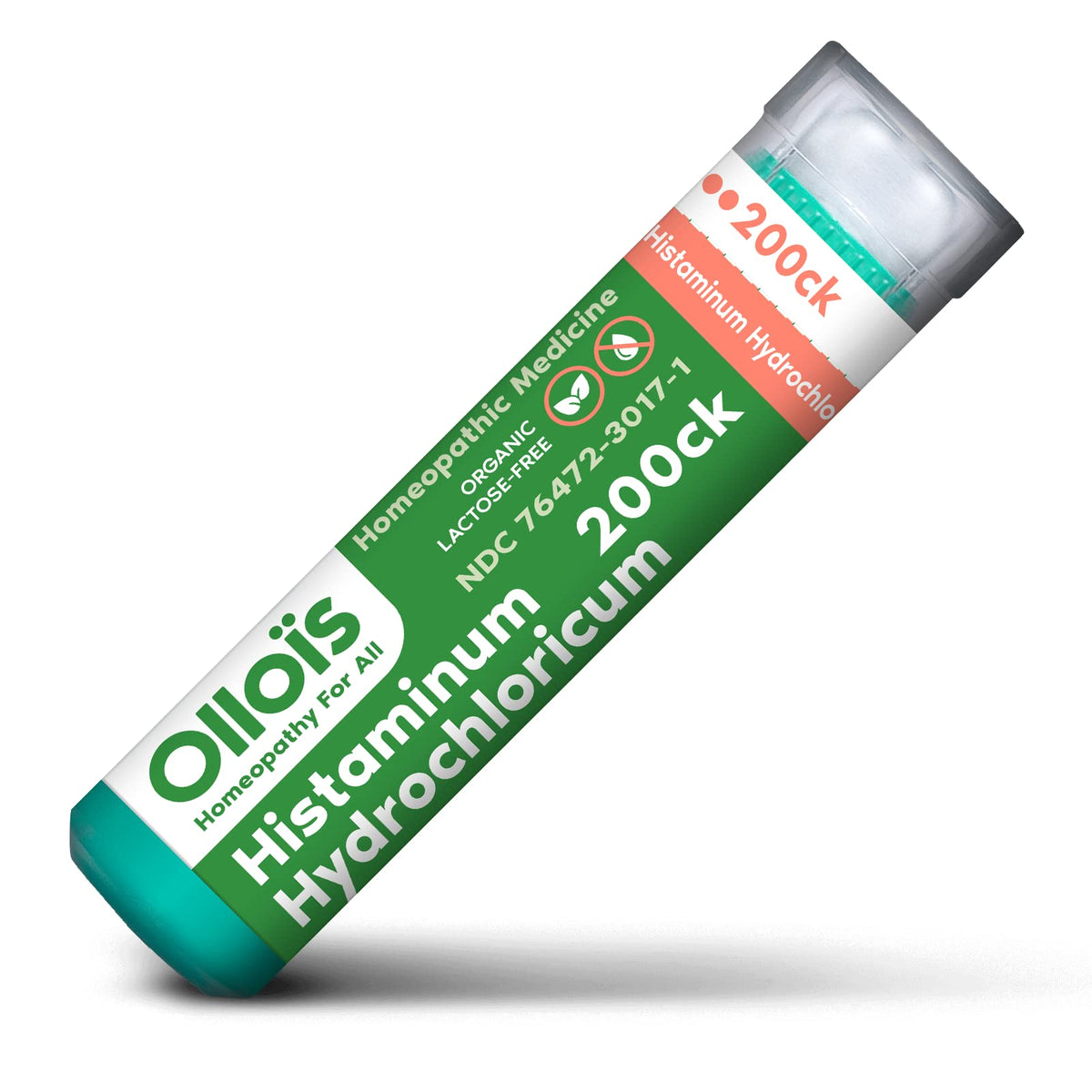 OLLOÏS Histaminum Hydrochloricum 200ck — tube granules, prise facile.