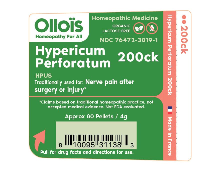 OLLOÏS Hypericum Perforatum: bouteille 80 pellets, option vegan et pratique en voyage