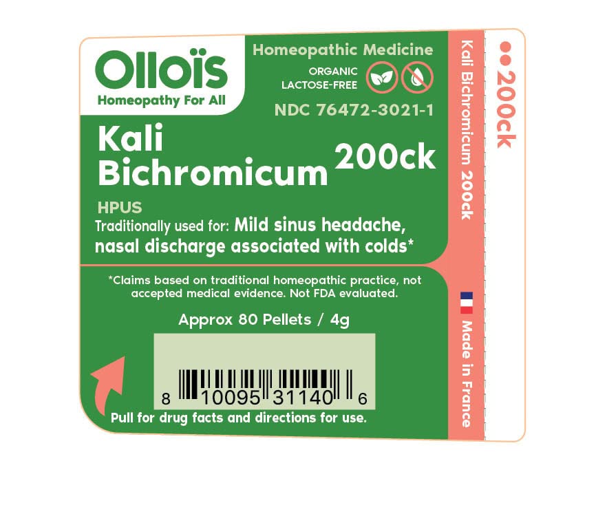 OLLOÏS Kali Bichromicum flacon granules – contenant sécurisé et pratique