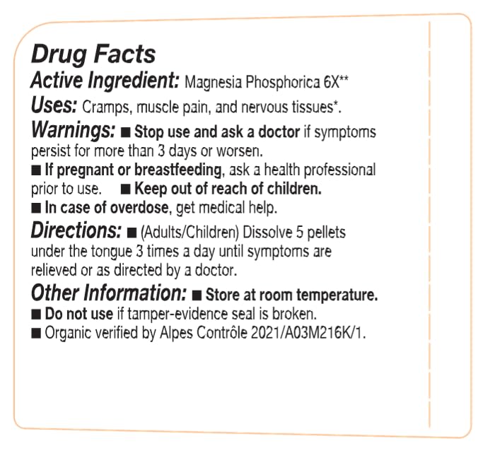 OLLOÏS Magnesia Phosphorica 6X – etiquette claire et traçabilité du produit