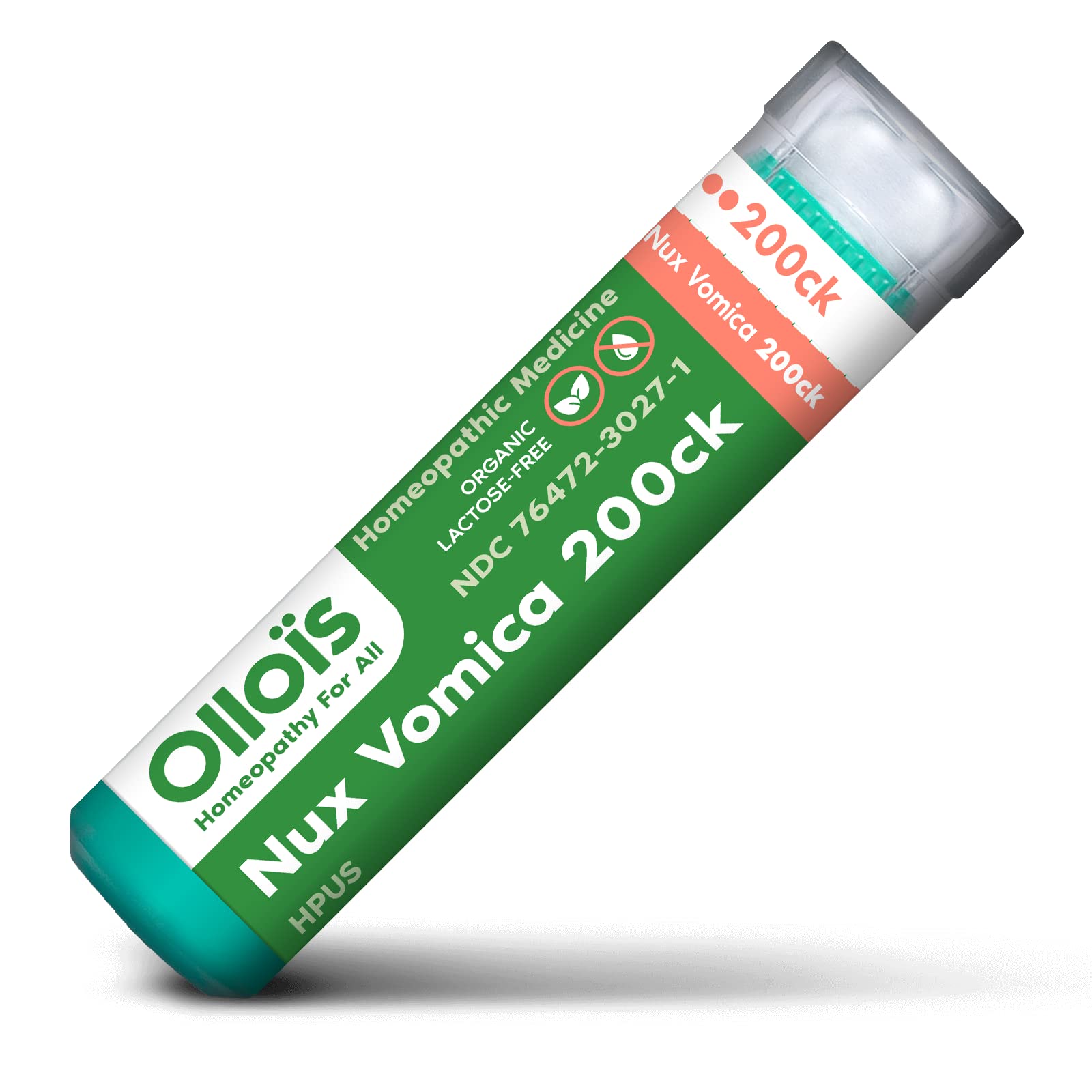 OLLOÏS Nux Vomica 200ck pellets sous-langue: aide potentielle à l'indigestion.