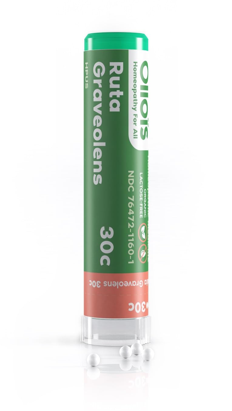 OLLOÏS Ruta Graveolens 30c – Bouteille prête pour soutenir après foulures et tensions.