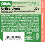 OLLOÏS Urtica Urens, bouteille de 80 pellets prête à l’emploi.