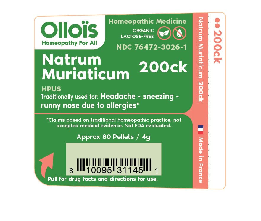 Utilisation quotidienne OLLOÏS Natrum Muriaticum pour soutenir votre routine naturelle.