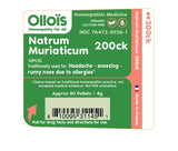 Utilisation quotidienne OLLOÏS Natrum Muriaticum pour soutenir votre routine naturelle.