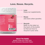 OLLY Period Hero Gommes vitamine B6 pour le soutien des symptômes PMS.