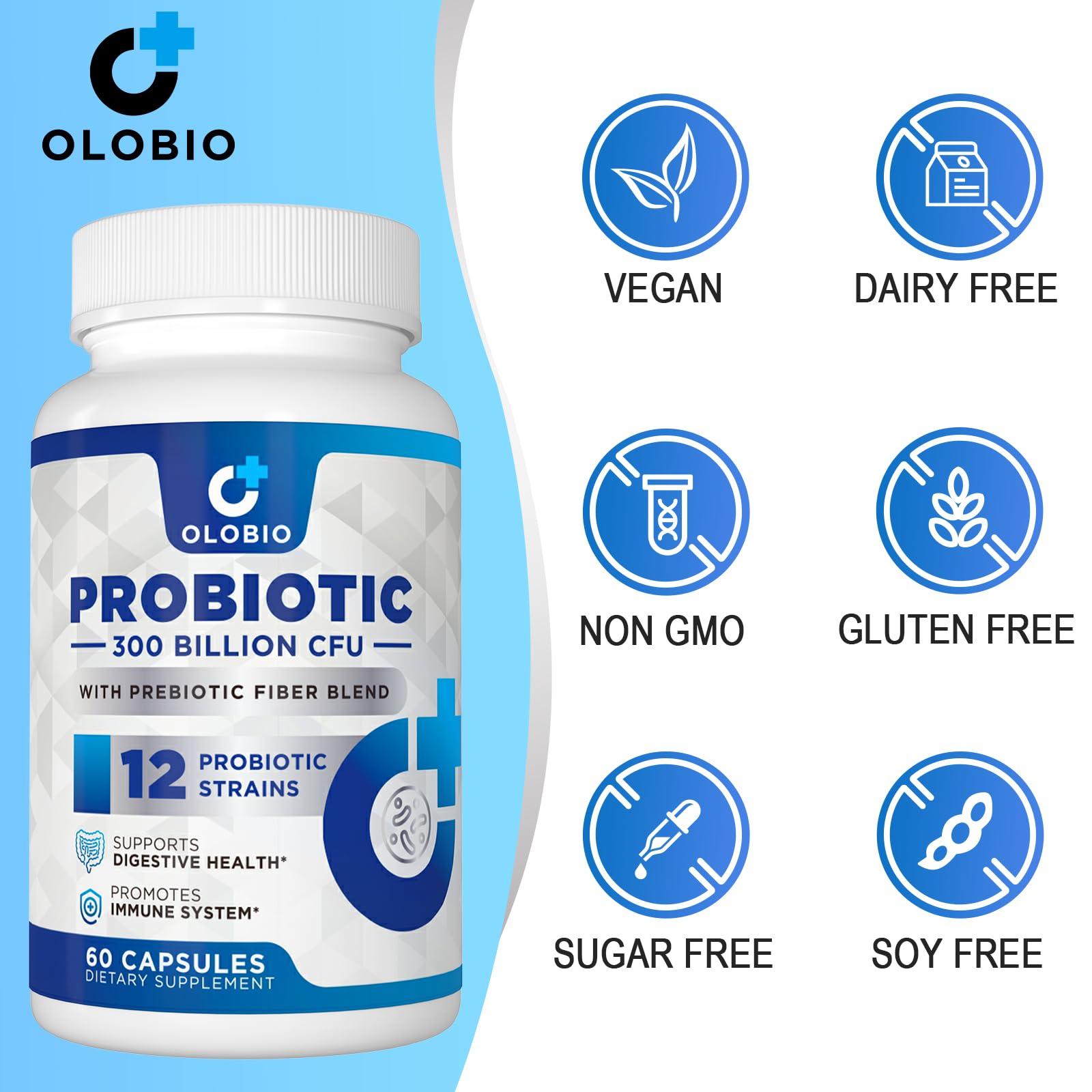 OLOBIO: capsules à libération différée optimisant le transit intestinal.