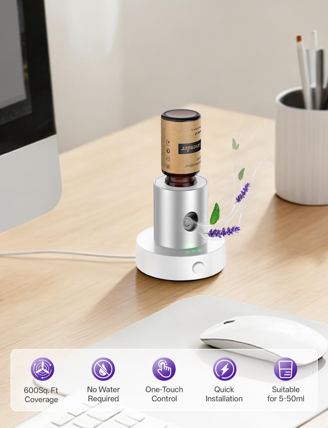 Embout Olxasw pour nébulisation rapide et fine.