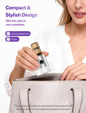 Corps en aluminium mat pour look moderne.