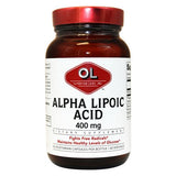Olympian Labs Acide alpha-lipoique 400 mg – flacon, peut soutenir une routine antioxydante