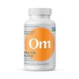OM Master Blend: bouteille de capsules pour une routine quotidienne.