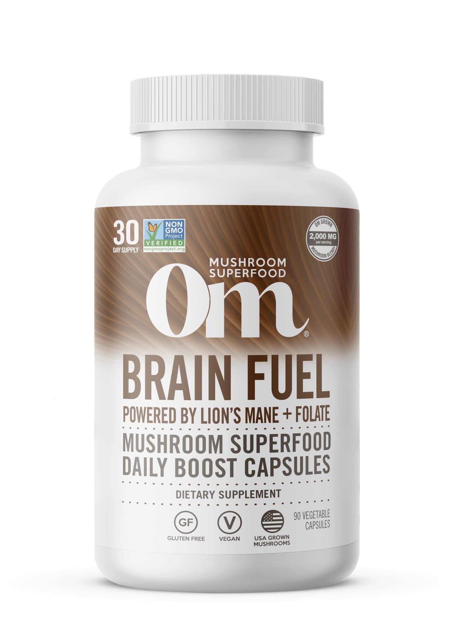 OM MUSHROOM CAPSULES Cerveau et concentration pour une journée plus claire.
