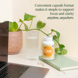 Dose 2 000 mg par portion, potentiel soutien cognitif avec OM MUSHROOM CRINIÈRE DE LION.