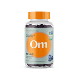 OM MUSHROOM RELAX GOMMES — bouteille pratique pour une routine détente en soirée.