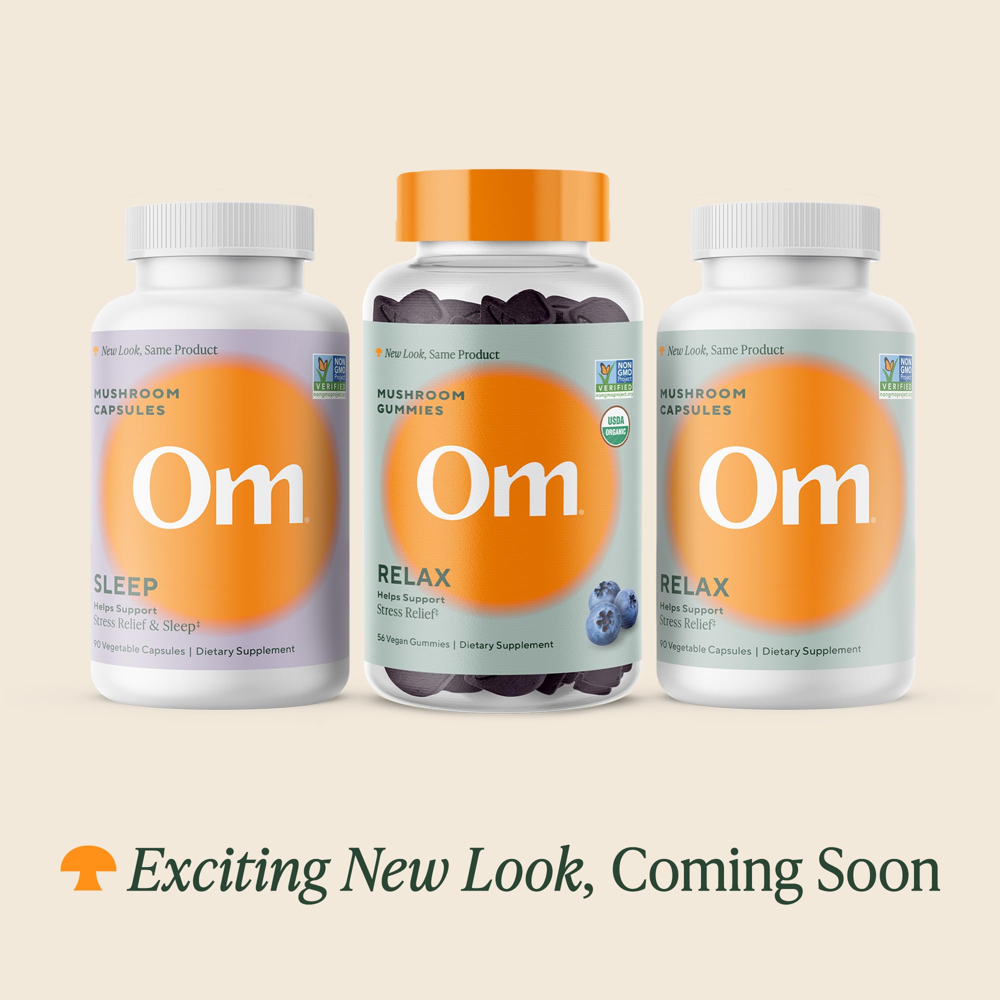 OM MUSHROOM RELAX GOMMES — culture américaine pour une qualité traçable et fiable.
