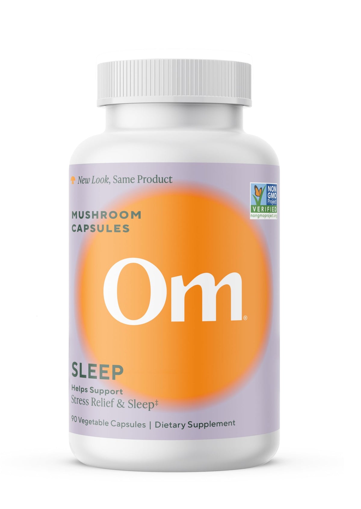 OM MUSHROOM SLEEP emballage, présentation claire pour votre routine nocturne