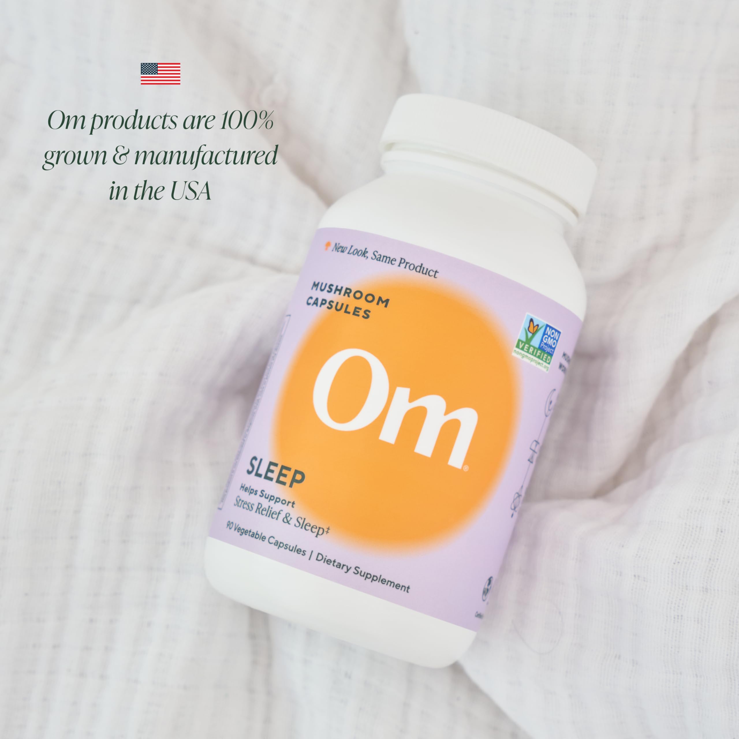 OM MUSHROOM SLEEP sceau pureté, contrôle qualité indépendant